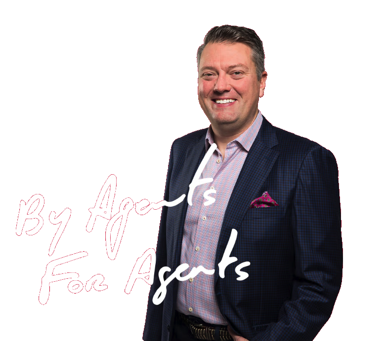 Chris Czarnecki com o texto manuscrito: "By Agents For Agents"